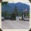 Nucleus Ave., along the parade route, near the north end of Columbia Falls main street. Lots of room for everyone to watch the parade on Saturday!