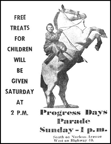 1956 Progress Days Ad