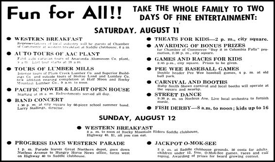 Events Ad In The Hungry Horse News